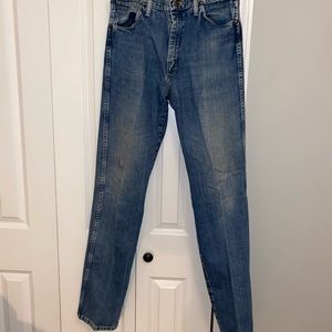Vintage Wrangler jeans, George Strait cowboy cut